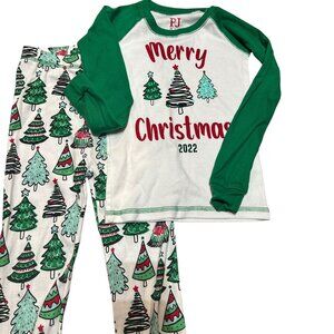 PJ Place Christmas Pajamas Set • Toddler 3T • Baseball Tee & Pants • 100% Cotton